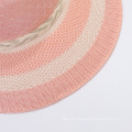 Summer Ladies' Bowknot Lace Wide Brim Beach Hat Outdoor Sunshade Sunscreen Fun Traveling Fisherman Bucket Cap